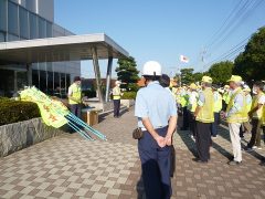 人の輪作戦 2022年9月30日 西条警察署前