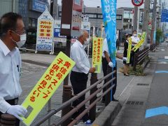 人の輪作戦 2022年9月26日 今治国際ホテル前