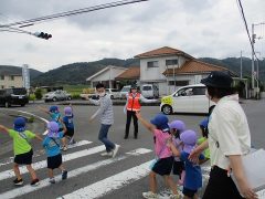 交通安全教室 2022年9月29日 みかんこども園
