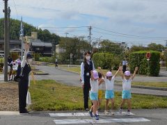 交通安全教室 2022年9月29日 元気の泉保育園