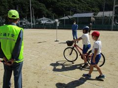 交通安全教室 2022年9月30日 長浜小学校